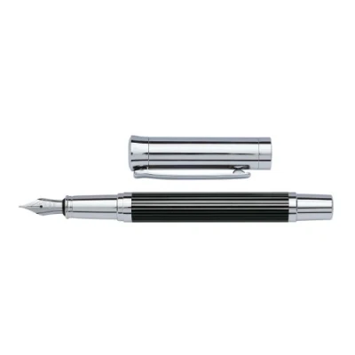 Imagen de Wedo M Tyron 260531326 Pluma estilográfica en estuche, color negro y cromo