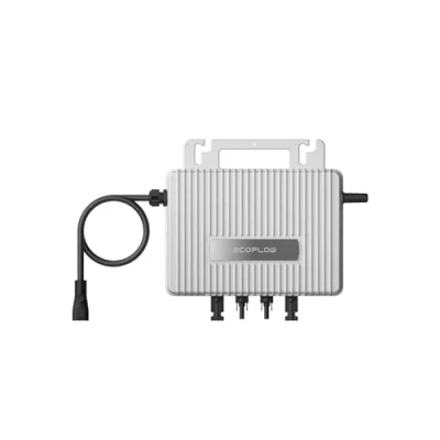 Imagen de EcoFlow Stream Microinversor de Corriente 800 W, inversor Solar Inteligente, fotovoltaico para 2 Paneles solares, IP67 Impermeable, MPPT Integrado, Control por WiFi/App