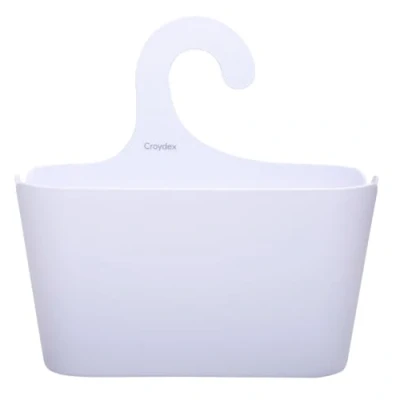 Imagen de Croydex Cesta de Ducha, Plástico acrílico, Blanco, Talla única