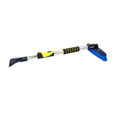 Imagen de Michelin Rascador de Hielo 2 en 1 con Cepillo quitanieves telescópico para Coche, Extensible, eficiente y Duradero, práctico quitanieve Giratorio 90