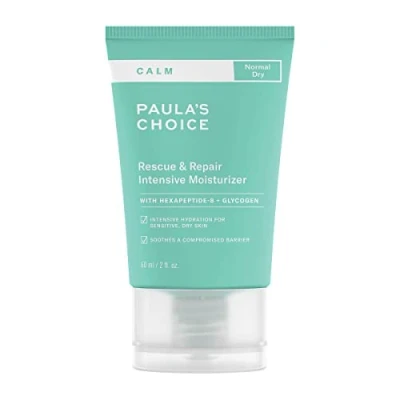 Imagen de Paula&#039;s Choice CALM Ultra Hidratante Intensivo Crema de Noche Alivia e Hidrata Piel Seca &amp; Sensible Delicada para con Tendencia a la Rosácea Glicerina Pieles Normales Secas 60 ml