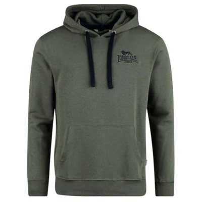 Imagen de Lonsdale Normale Passform Maywick Jersey con capucha, Hombre, Talla: Large, Olive black