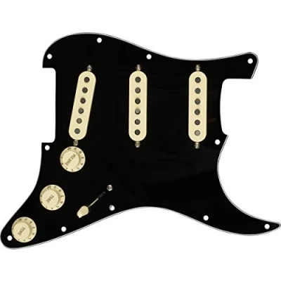 Imagen de Fender Partguard STRAT PickGuard de FAT 50&#039;s S / Pergamino Blanco