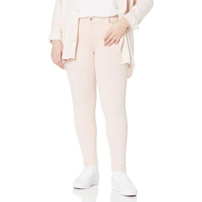 Imagen de Amazon Essentials Pantalón Vaquero Pitillo Mujer, Rosa Pálido, 46