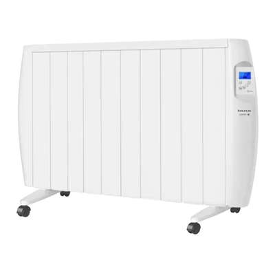 Imagen de Taurus Emisor Térmico WIFI Malbork Connect 2000W 3 Modos + Temperatura Ajustable Ruedas Soporte Radiador Eléctrico APP Alexa Google Home Apto Baños IP24 Pantalla LCD 20m2 58x93.5x8