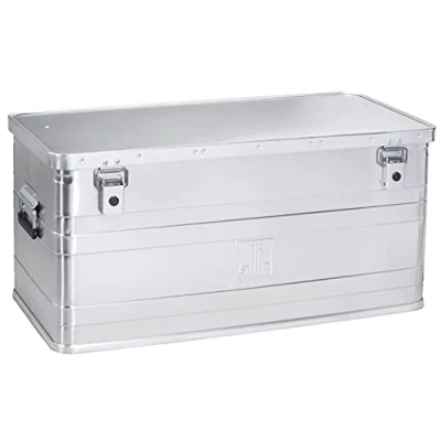 Imagen de Allit 420005 Caja de Aluminio, Plata, 90 L