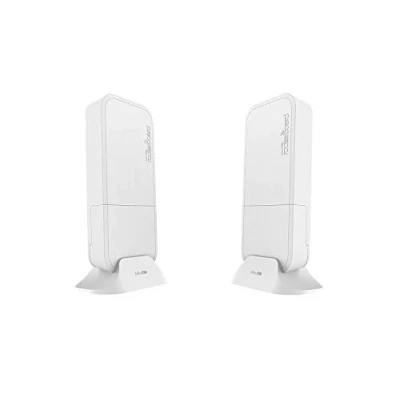 Imagen de Mikrotik RBWAPG 60ADKIT Punto de acceso (1000 Mbit/s, IEEE 802.11ad,IEEE 802.3af,IEEE 802.3at, 60 GHz, 10,100,1000 16 MB, 256 MB)