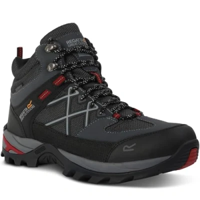 Imagen de Regatta Botas de senderismo Samaris III para hombre con tecnología Isotex, perfectas senderismo, caminatas y actividades al aire libre