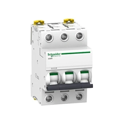 Imagen de Schneider Electric A9F79316 Interruptor Automático Magnetotérmico Ic60N, 3P, 16A, Curva B