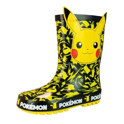 Imagen de Pokémon Botas Impermeables para Niños Pikachu Amarillo 33
