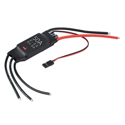 Imagen de RC Aeronave ESC 50A, PCB Controlador Electr¨®Nico de Velocidad para Multi Rotor Control Remoto Drone Componente Parte Accesorio