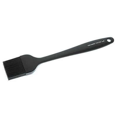 Imagen de SAMBONET Pincel de Silicona para Tartas, Asados, Pastelería, Mantequilla, Color Negro, 20 cm