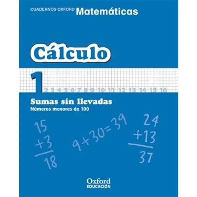 Imagen de Cuaderno Matematicas: Calculo 1: Sumas Sin Llevadas: Numeros Meno Res