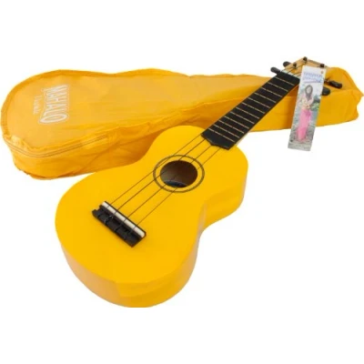 Imagen de Mahalo Ukelele soprano con funda, amarillo
