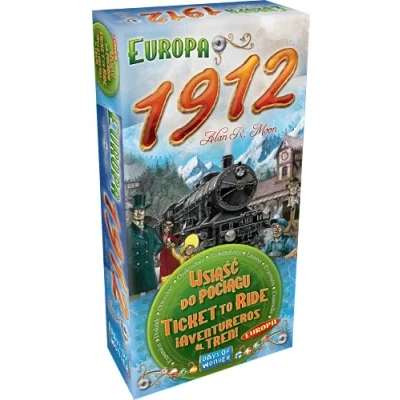 Imagen de ASMODEE Ticket To Ride Europe 1912 Expansion Pack (DOW720111)