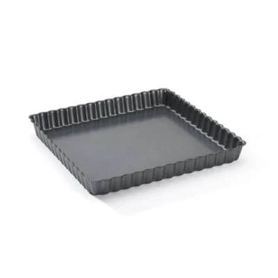 Imagen de De Buyer, MOLDE CUADRADO ACANALADO 23CM,23 x 23 2.7 cm 4709.23