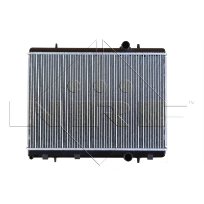 Imagen de NRF 53112 Radiador, refrigeración del motor Aluminio 558 380 32 con piezas de montaje Aletas soldadas PEUGEOT: Partner I Furgón