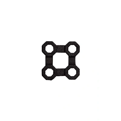 Imagen de Nicoman Honeycomb Conectores de Goma para Puerta Exterior (Conectores 4 x 4, Paquete 2)