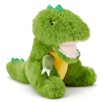 Imagen de Zappi Co Juguete de peluche dinosaurio T Rex 18 cm, realista, suave, tierno, animal prehistórico, auténtico y ideal para los amantes del juego dinosaurios, presentado en TikTok