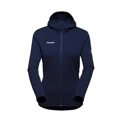 Imagen de Mammut Aconcagua Light ML Hooded Sudadera con cremallera, Mujer, Talla: Large, Marine