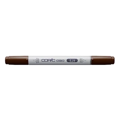 Imagen de COPIC Ciao Marcador Gráfico de Doble Punta, Marrón (Burnt Umber), 1.4 ml