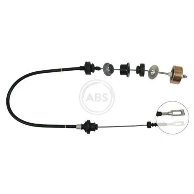 Imagen de A.B.S. K27650 Cable de Embrague CITROËN: Jumper I Furgón, FIAT: Ducato II PEUGEOT: Boxer Furgón