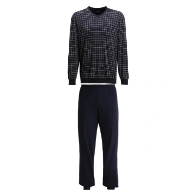 Imagen de Schiesser SET Pijama, Hombre, Talla: 58, Dunkelblau