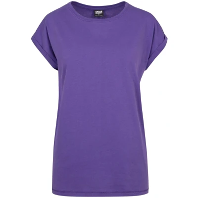 Imagen de Urban Classics Curvy Ladies Extended Shoulder TEE Camiseta básica, Mujer, Talla: 5XL, Ultraviolet