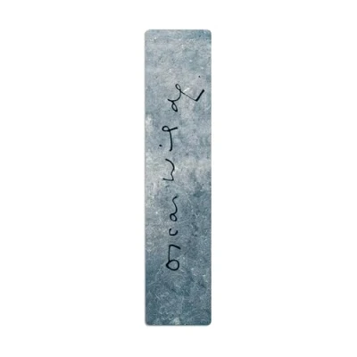 Imagen de Wilde, The Importance of Being Earnest (Embellished Manuscripts Collection) Bookmark: Bookmark, double sided, textured, rounded edges