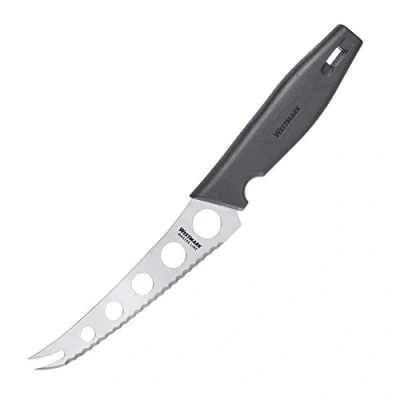 Imagen de Westmark Cuchillo/cortador de queso profesional, Tamaño la hoja: 13,5 cm, Longitud: 25 Acero inoxidable/plástico, Master Line, Negro/plateado, 13562270