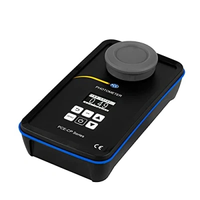 Imagen de Fotómetro PCE CP 20 con interfaz Bluetooth Sincronización de los valores medición parámetros para medir por ejemplo pH, alcalinidad, cloro, ácido cianúrico, dureza total, del calcio