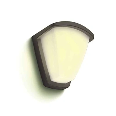 Imagen de Philips 1738393PN Aplique exterior iluminación exterior, Resistente a la humedad y intemperie, Color Antracita