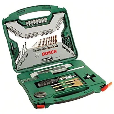 Imagen de Bosch X Line Titanio Maletín de 100 unidades para taladrar y atornillar