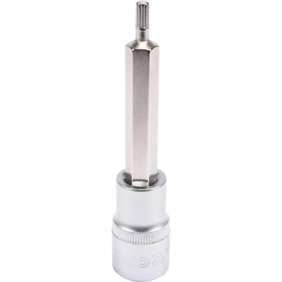 Imagen de YATO YT 04350 Piezas insertables de llave cubo DIN3120 M5 Acero para herramientas, cromo vanadio