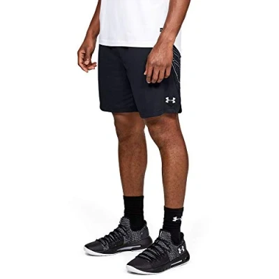 Imagen de Under Armour UA Select 7 Inch Short Corto de Baloncesto, Hombre, Negro, XL