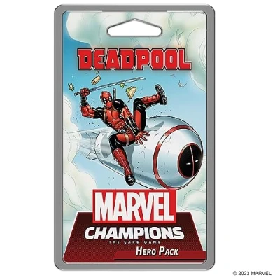 Imagen de Marvel Champions The Card Game Deadpool EXPANDED HERO PACK juego de estrategia superhéroes, cooperativo para niños y adultos, a partir 14 años, 1 4 jugadores, tiempo 45 90