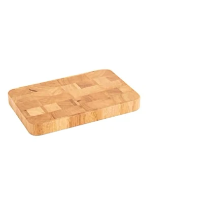 Imagen de Vogue C461 alimentos grado Rectangular de madera Tabla cortar, tamaño pequeño, Color Marrón