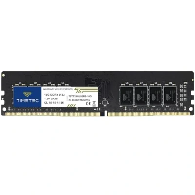 Imagen de Timetec 16GB DDR4 2133MHz PC4 17000 Non ECC Unbuffered 1.2V CL15 2Rx8 Dual Rank 288 Pin UDIMM Desktop PC Memoria RAM Módulo Actualización (16GB)