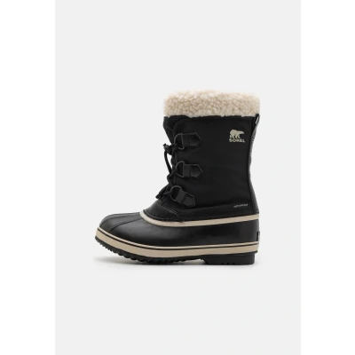 Imagen de Sorel YOOT PAC WP Unisex Botas con cordones para niños, Talla: 37, Black Zapatos
