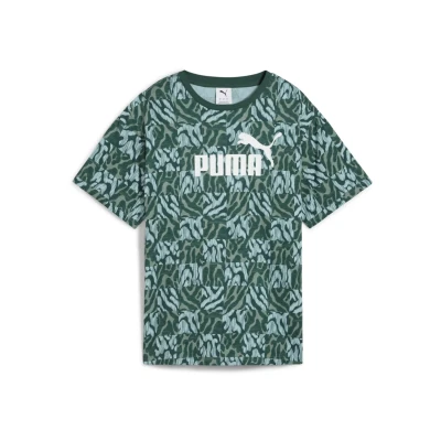 Imagen de PUMA ESS GRAPHIC Relaxed Tee Women, Ropa, Verde Moon, S