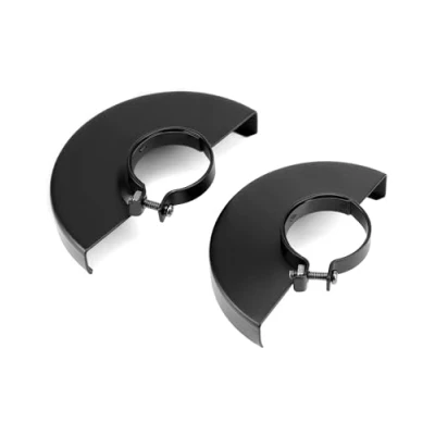 Imagen de QWORK® 2 piezas protector de amoladora angular negro, rueda para 125 115, orificio interior 42mm