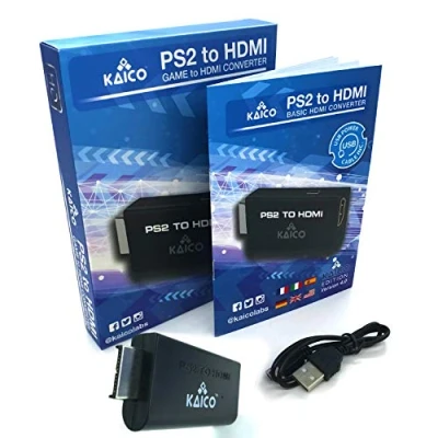 Imagen de Kaico Edition convertidor HDMI para Playstation 2 PS2 a Adaptador de componente Juega en tu televisor Juegos