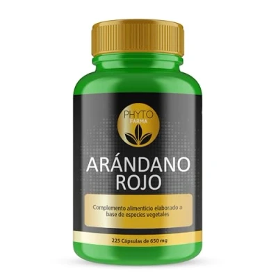 Imagen de PHYTOFARMA Arándano Rojo 225 cápsulas Ayuda a Reforzar el Sistema Inmune y la Salud del Tracto Urinario