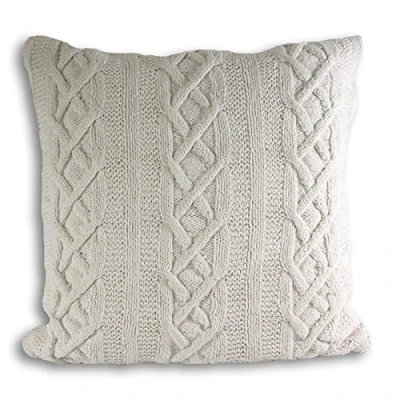 Imagen de Riva Paoletti Aran Cubierta del Amortiguador, Cotton, Cream, 55 X Cm (22&quot; 22&quot;), algodón, 55X55Cm, 1 Unidad (Paquete de 1)