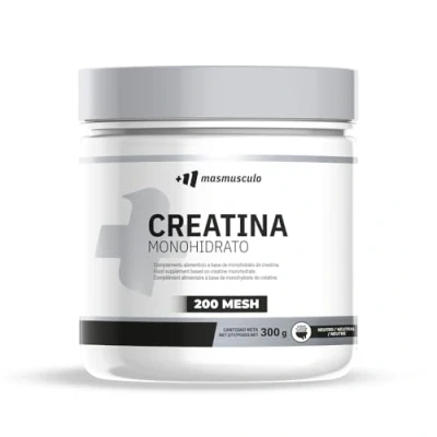 Imagen de MM Supplements Creatina Monohidrato 200 Mesh 300 g Aumenta la Fuerza y Masa Muscular Mejora el Rendimiento Físico Reduce Fatiga Sabor Neutro