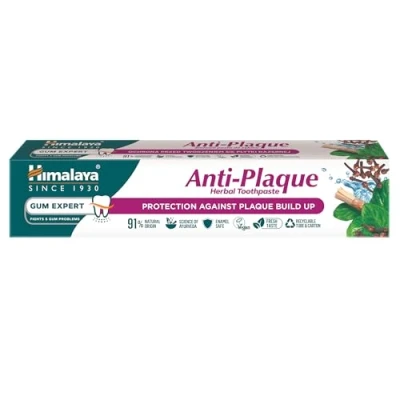Imagen de Himalaya Anti Plaque toothpaste with Clove, Cinnamon and breakthrough formula based on Plant Enzyme Technology, 75 ml