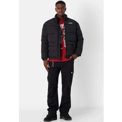 Imagen de Sixth June Prnted Chaqueta de invierno, Hombre, Talla: Medium, Black