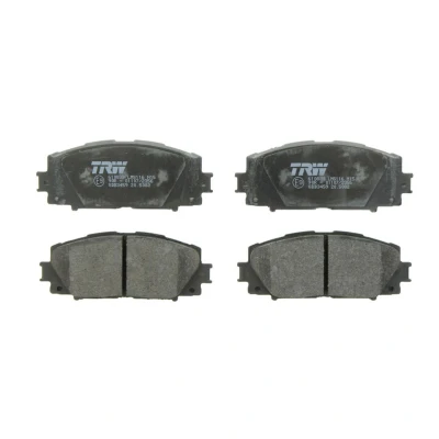 Imagen de TRW GDB3459 Juego de pastillas freno no preparado para indicador desgaste TOYOTA: Yaris II Hatchback, III iQ