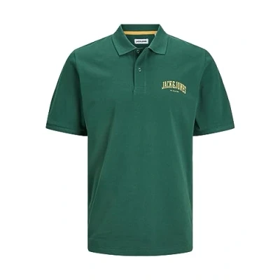 Imagen de JACK &amp; JONES Jjejosh Polo SS Sn Camisa de Manga Larga, Dunkelgrün, M para Hombre