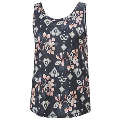 Imagen de Helly Hansen Lia Camiseta de Tirantes para Mujer, Unzutreffend, Lia., Color Estampado Azul Marino., tamaño Extra Large